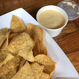 Chips and queso