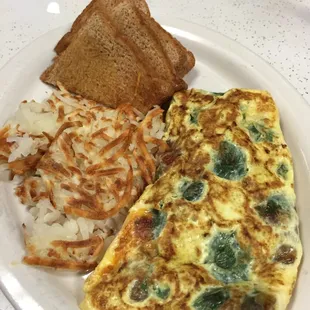 Veggie omelette