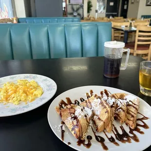 French Toast and side scrambled egg