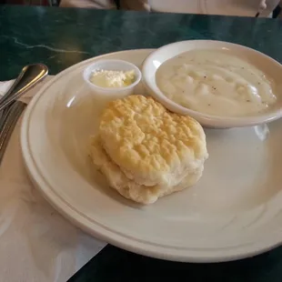 Biscuits and gravy