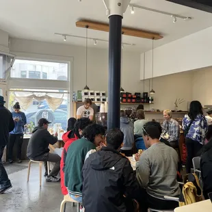 Cafe interior