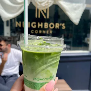 Iced Matcha Strawberry