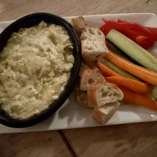 Hot Artichoke &amp; Feta Dip