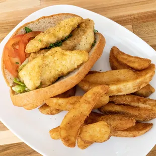 fish and chips, food