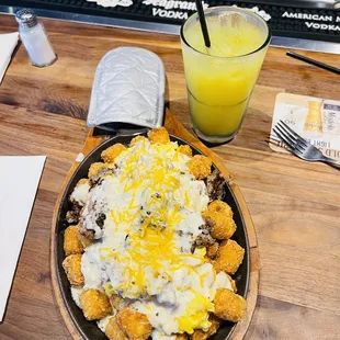 Breakfast skillet and a screwdriver !!!!