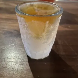 Fireball shot (I lost a bet to my wife)