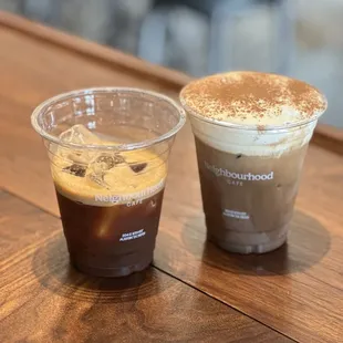 Shakersato and their signature tiramisu latte