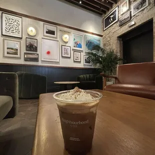 Tiramisu latte