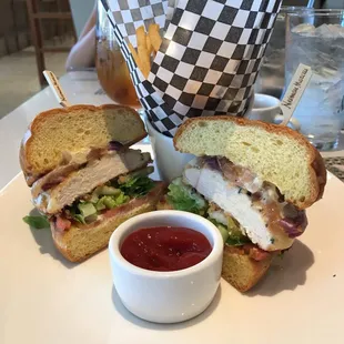 Chicken Schnitzel Sandwich