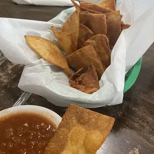 fresh chips and salsa