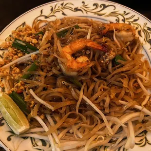 Shrimp Pad Thai! Delicious!