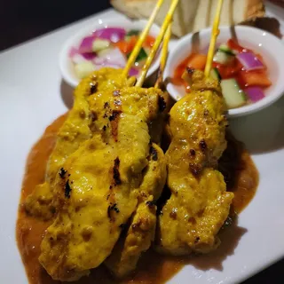 Satay (4 skewers)