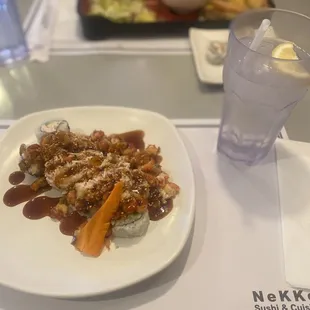 Lobster Volcano Roll