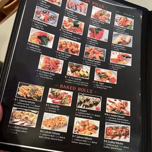 Rolls Menu