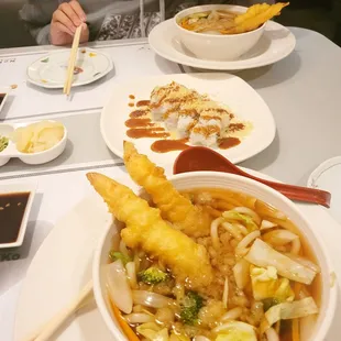 Tempura Udon Noodles