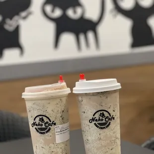 Oreo brûlée milk tea