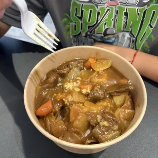 Beef Stew Curry Rice