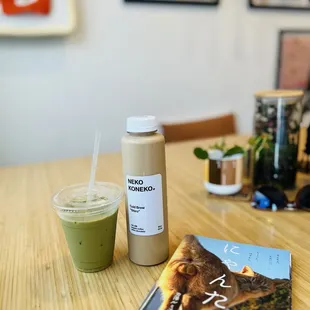 Matcha Cold Brew + Shiro Cold Brew