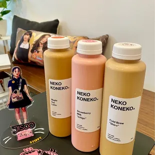 Maple Oat Latte, Ichigo, Shiro