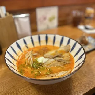 Spicy miso ramen