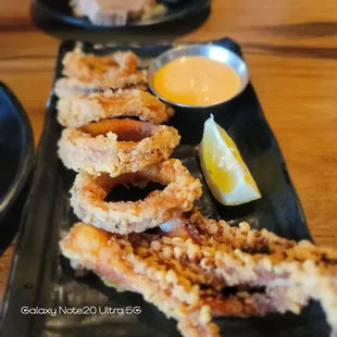 The best Ika I&apos;ve ever tried is crispy, cruchy, and soft to bite.