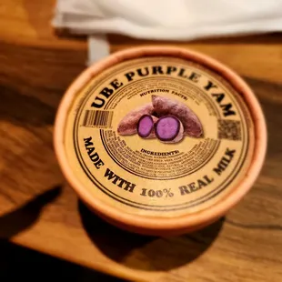 Ube ice cream