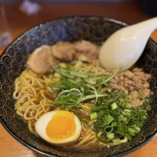 Neko Signature Ramen with Shoyu broth