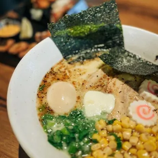 Neko Supremo with Black Garlic Oil and Nori.