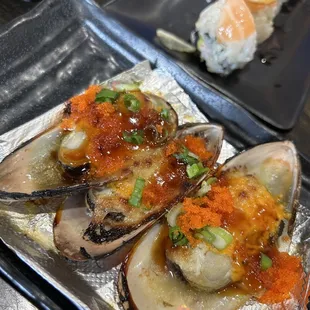 Baked Mussels