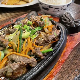 Beef bulgogi