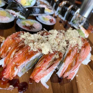 food, sushi, sushi and sashimi, sashimi