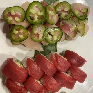 Yellowtail Heaven Roll (10 Pieces)