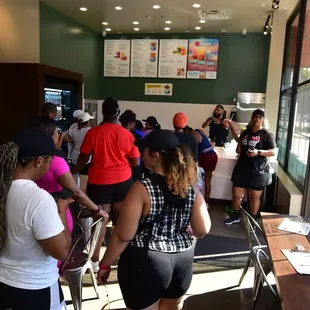 Thanks to everyone who came to our free step class outside -Nekter Juice Bar Cedar Hill