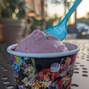 Kirby's Berry Dream Skoop... In a Mario Kart Kup