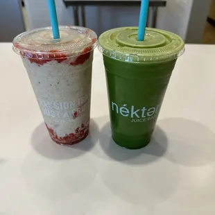 AB&amp;J smoothie (modified) and The Greenie