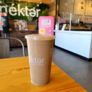 Nekter Juice Bar Yucaipa,Calif features fresh tasting healthy juice and smoothie drinks and more! The servers are always terrific!