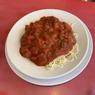 AYCE spaghetti