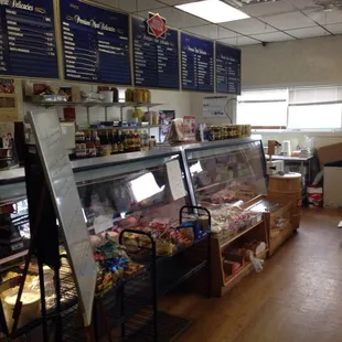 Excellent deli options.