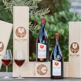 large format bottles of our estate grown Pinot Noir