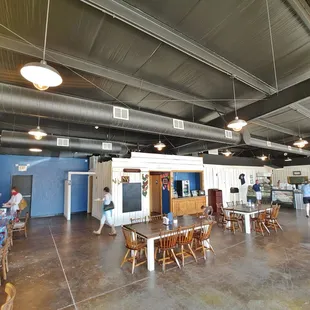 the interior of a restaurant