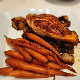 Salmon with potatoes &amp; carrots