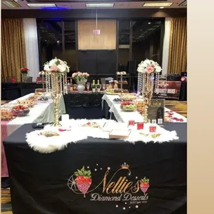 Nellie's Diamond Desserts catered event