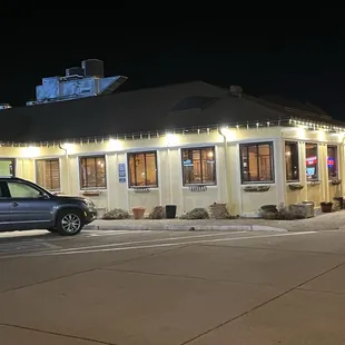 Exterior of restaurant