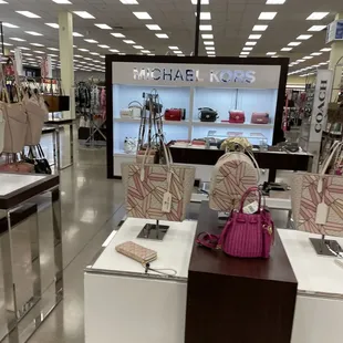 Michael Kors..beautiful makeup displays, and lots more!