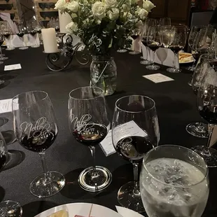 This table accommodated all of us, we had this room/space to ourselves.