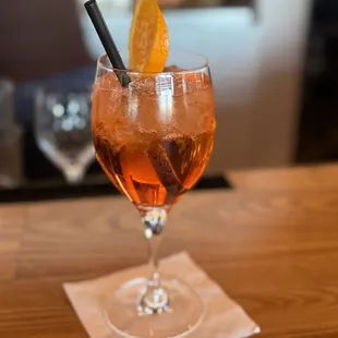 Aperol Spritz - made perfectly by Marisa!