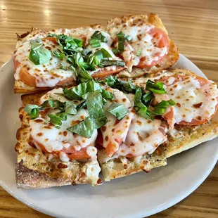 Garlic Bread Bruschetta