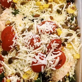 Arugula Salmon Couscous*