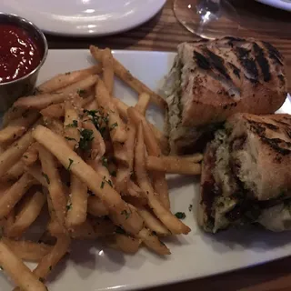 Turkey Pesto Panini Sandwich