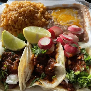 3 Tacos de Al Pastor delicious !